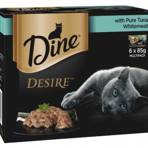 Dine Desire 貓罐頭 6 X 85g MULTIPACK