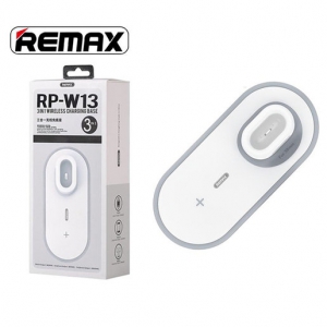 REMAX rp-w13三合一無線充 可充蘋果手機手錶耳機