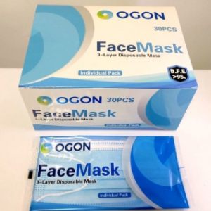 Ogon NO789 成人獨立包裝口罩30個一盒