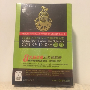 SOBE 100%全天然寵物益生菌 - 貓/狗 (60g 盒裝)