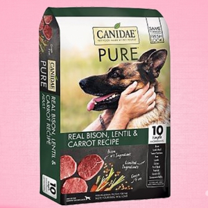 CANIDAE 無穀物 GRAIN-FREE 陸地成犬配方-新鮮美洲野牛 4LB