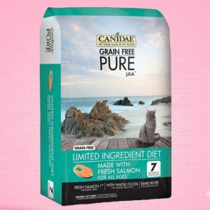 CANIDAE 卡比 無穀物 三文魚配方 全貓糧 10LB