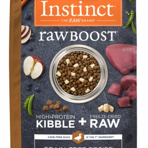 Instinct Raw Boost 鴨肉火雞狗乾糧 20LB