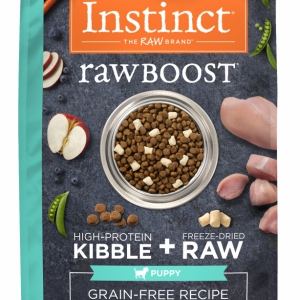 Instinct Raw Boost生肉無穀物雞肉幼犬用糧 4LB