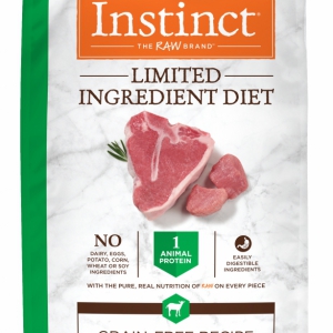 Instinct 單一蛋白羊肉犬用糧 20LB