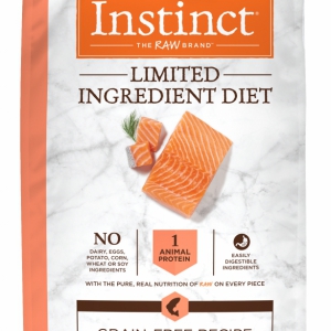 Instinct 無穀物配方三文魚狗乾糧 4LB