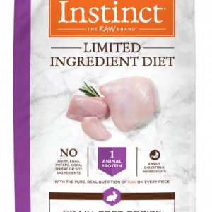 Instinct (本能) 無穀物配方 單一蛋白兔肉貓乾糧 10LB