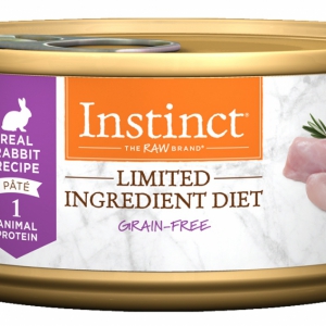 Instinct (本能) 無榖物配方 - 單一蛋白兔肉貓罐頭 3oz x24