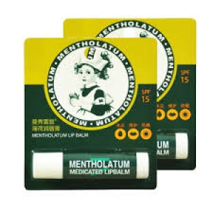 曼秀雷敦潤唇膏-薄荷 (綠色) X12枝