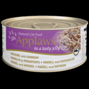 Applaws 啫喱系列 – 鯖魚&鯛魚 Mackerel with Seabream in Jelly 70g 24罐