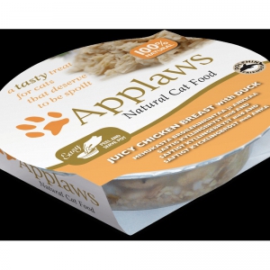 Applaws Cat Pot (肉湯) – 雞胸&鴨肉 Cat Pot (Broth) Chicken and Duck 60g 10小盒