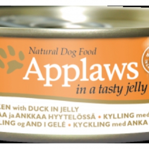Applaws Jelly 狗罐頭 – 雞柳, 鴨肉 Jelly Dog Tin - Chicken With Duck In Jelly 12罐