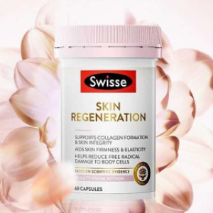 澳洲 Swisse 口服硫辛酸金裝煥膚抗糖丸60粒(粉)
