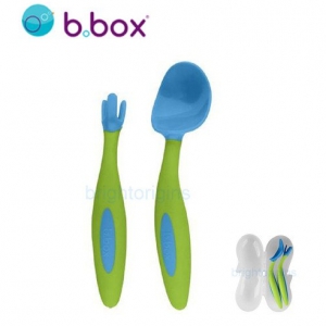 澳洲BBox 專利湯匙叉子套裝- 藍色