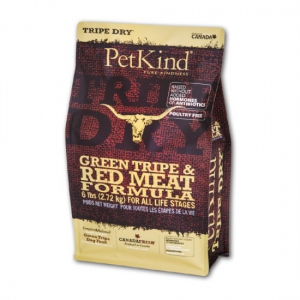 Petkind 牛、羊、鹿草胃 + 牛肉、羊肉 ( 紅肉配方 ) Green Tripe & Red Meat Formula 25Lbs