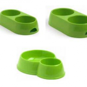 Moderna Double ECO bowls 餵食孖碗 (圓形) 2/570ml x10