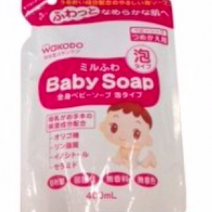 和光堂 牛娜泡沫 沐浴露 替換裝 400mL x3