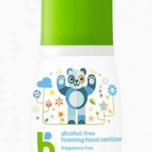 美國BabyGanics 無酒精消毒搓手液 50ml 輕便裝 無香味 x3
