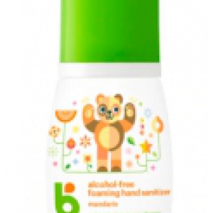 美國BabyGanics 無酒精消毒搓手液 50ml 輕便裝 橘子香味 x3