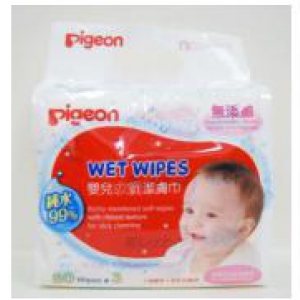 11611 Pegeon 柔潤潔膚巾80片x3 (2抽)