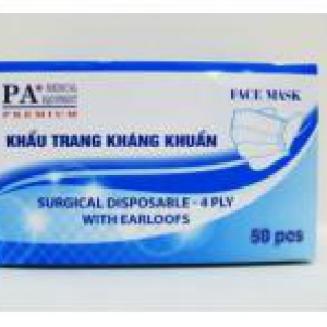 PA MEDICAL EQ 4層口罩50pcs